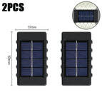 10LED-White 2PC / Solar