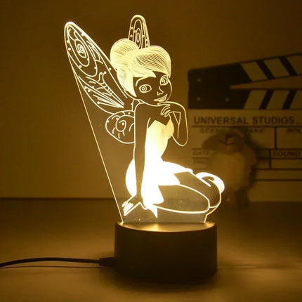 Anime Star Wars 3d Night Light LED Cute Baby Yoda Action Figures Model Table Lamp Cool Toys Children Boys Girls Birthday Gifts