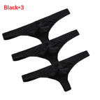 A Black / XXL / 3pcs