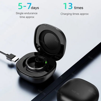 Couple Rings R06 Qring Man Women's Finger Wheel Gift Waterproof 50 Meters Sleep Tracker Electronics Devices R02 R03 Monitor 2024
