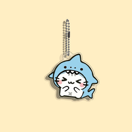 Funny Cat Character Keychain Student Gift Bag Women's Bag Cute Things Gift For Best Friends Wholesale Gifts Kitty