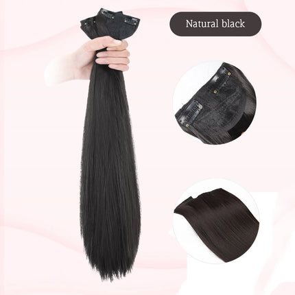 16-24 inch synthetic hair extension Wig patch invisible seamless for women three straight to increase hair volume