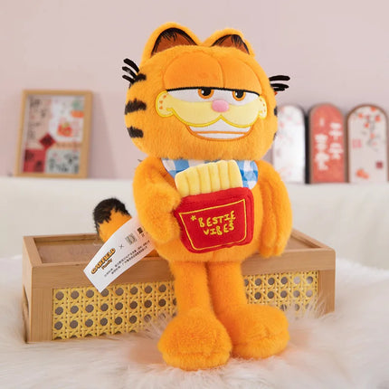 Garfield Original Plush Toy 10-30cm Garfield Cat Teen Adult Version Stuffed Doll Anime Plushie Christmas Birthday Gifts