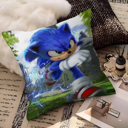 Sonic Cushion Cover Pillow Case 40x40cm 45x45cm / Sonic Cushion Cover Pillow Case