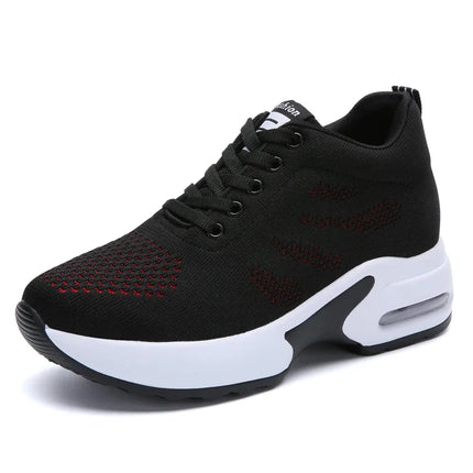 Fashion Cushioning Plattorm Height Increase Shoes Women Baskets Sport Casual Sneakers Ladies Non-slip High Quality Jogging Shoes