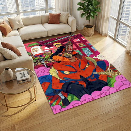 Naruto Uzumaki & Gamabunta Collector’s Rug – Hidden Leaf Anime Decor | Premium Soft Carpet for Ninja Series Enthusiasts
