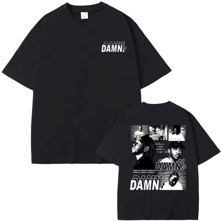 Rapper Kendrick Lamar DAMN To Pimp A Butterfly Mr. Morale & The Big Steppers Album Graphic Wamen Unisex Men T-shirt