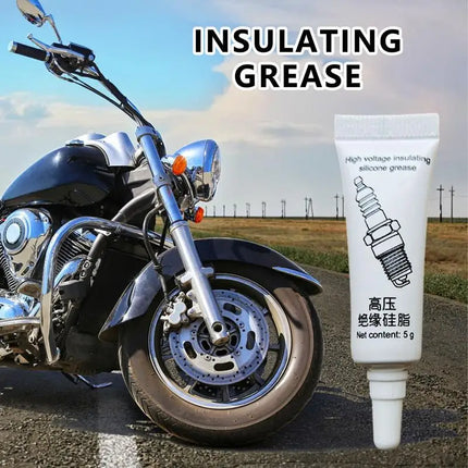 Dielectric Grease Automotive High-voltage Insulation Silicone Grease Lubricant Portable High Temp Grease for Electrical