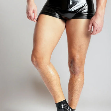latex fetish man  black gloves  rubber hood sexy cosplay  fetish wear  catsuite male zentai socks chlorined rubber
