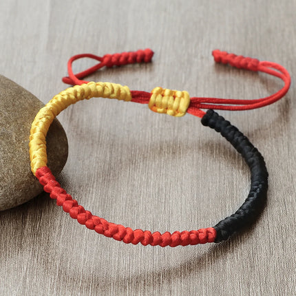 Handmade Countries Flag Color Bracelet Green White Red Rope Italy Mexico Ireland Bangles Adjustable Size Bracelets Couple Gift