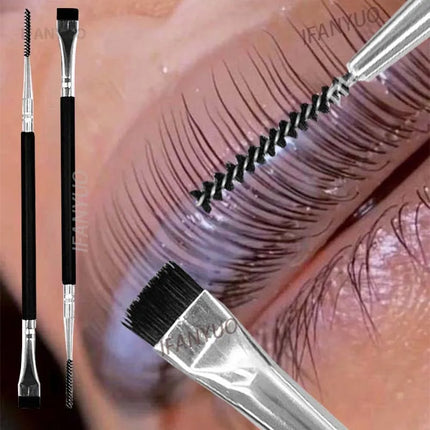 Double Headed Eyelash Perm Lifting Brush Portable Lamination Eyelashes Separating Lash Lift Eyelash Extension Tool Detail Brush