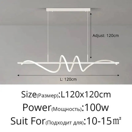 Simple Led Pendant Lights Modern Hotel Homestay Restaurant Bedroom Bar Long Chandelier Modern Home Interior Decor Lighting Lamps