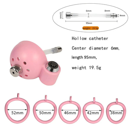 ABS Male Chastity Cage with Urethral Sounds Anti Pinch Hidden Lock Invisible Kit for Adult Men Fetish Play Cock Cage BDSM Device
