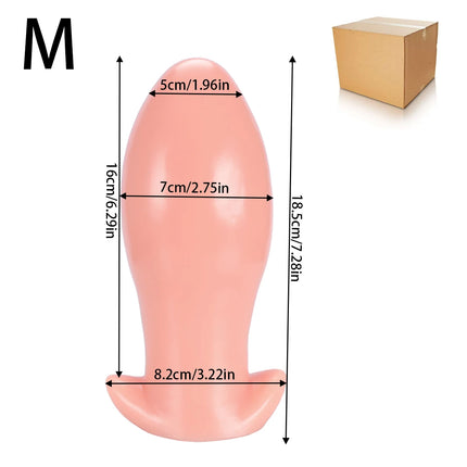 Wearable Egg Anal Plug Training Stretcher Big Butt Plugs Anal Dilator Prostate Massager Adult Anal Sex Toys For Women Men Gay 18