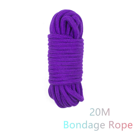 4 Colors  Fetish Exotic Shibari Accesories of Handcuffs Bondage Rope for Men Women Slave Role Play Binder Restraint Touch Fun