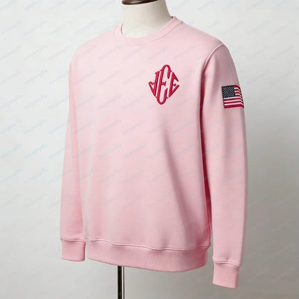 Jeffrey Epstein Iee US Sleeve Autumn and Winter Sweatshirt Monogram Crewneck Embroidered Long Sleeve Funny Sweatshirt Men's Gift