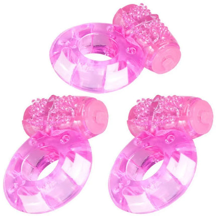 Penis Ring Vibrator Vibrating Cock Erect Rings Clitoral Stimulator Strong Penis Erection Enhance Sex Ability Sex Toys For Couple