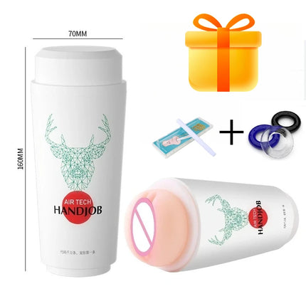 Discreet Hidden Cup Design Male Masturbator Realistic Vagina-Disguised As A Daily Cup,Sex Toys For Men Masturbation Cup 18+
