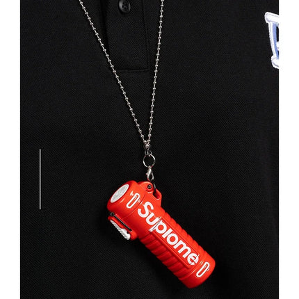 New Outdoor Windproof Pendant Inflatable Lighter Fashion Letter Jet Flame Strong Firepower Portable Lighter Men's Gift