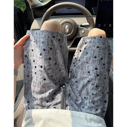 2026 Summer New Mens American Retro Polka Dot Print Colorful Loose Streetwear Outdoor Fashion Casual Sports Shorts