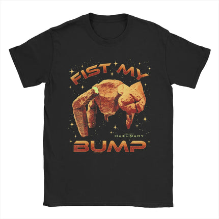Project Hail Mary Fist My Bump Rocky The Alien Poster T Shirt Summer  Streetwear T-Shirts Cotton Harajuku Tee Shirt Short Sleeve