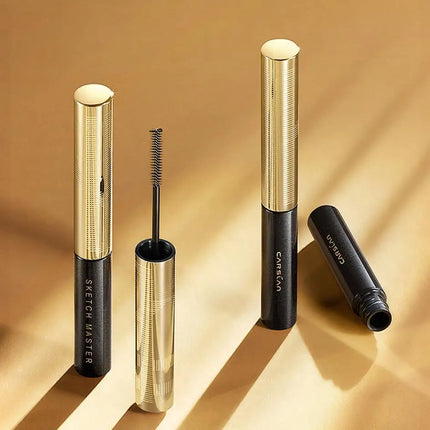 CARSLAN Quick Dry Ultra Fine Mascara Waterproof Lengthing Curling Thick Eyelashes Long-wearing Mascara Makeup Eyes Cosmetics