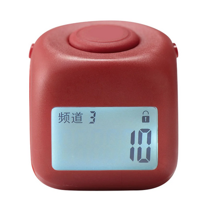 Clicker Finger Ring With Lock Function 9 Channels Hand Tally Counter Portable Prayer Counter-Y41A