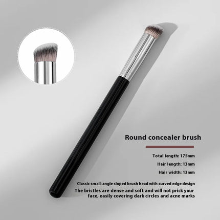 Single Soft Bristle Face Brush For Foundation Eyeshadow Powder And Concealer Application Portable Makeup Tool