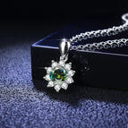 TY-Green Moissanite / 1.0ct with box