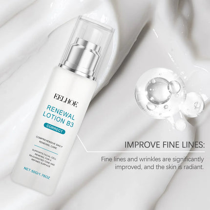 Eelhoe Niacinamide Facial Moisturizing Lotion Keep Nourishing Dry Firming Treatment Fade Fine Lines Shrink Pores Face Care Cream