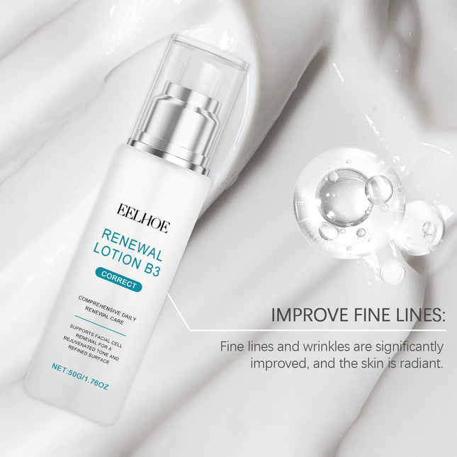 Eelhoe Niacinamide Facial Moisturizing Lotion Keep Nourishing Dry Firming Treatment Fade Fine Lines Shrink Pores Face Care Cream