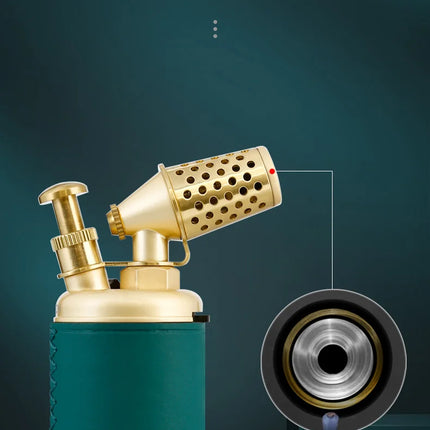 JOBON Multi-function Strong Gun Lighter Windproof Blue Flame One-touch Lock Fire Retro Appearance Design Cigar Lighter