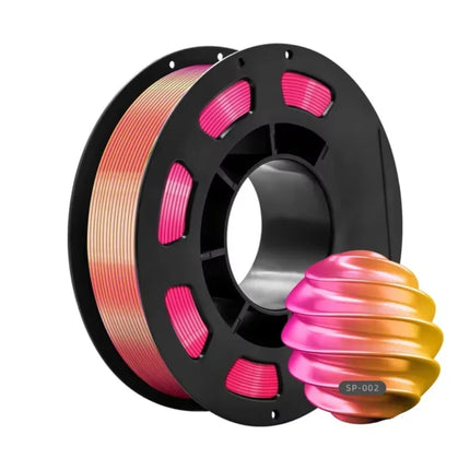 Dual-color PLA Silk 200g 3D Printing Materials 1.75mm Upgrade Eco-Friendly 3D Printer Filament FDM Non-Toxic Vacuum Packaging