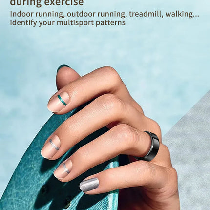 Smart Ring FOR Huawei Xiaomi Heart Sports Ring  Black Technology Sleep Monitoring Xiaomi Bluetooth Suitable for ios/Android