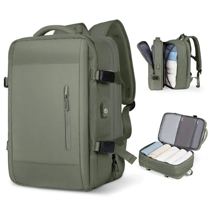 New Large Capacity Bags Business Multifunctional Charging Backpacks Expandable Airplane Travel Backpack Laptop Bag Luggage Ma