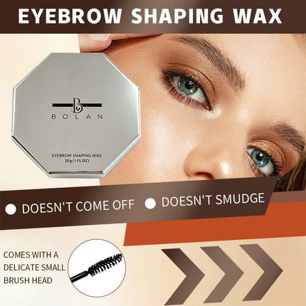 Bolan Waterproof Eyebrow Gel  Three-dimensional Eyebrow Shaping Soap Eyebrow Gel Gel Texture Creates Natural Eyebrows Styling