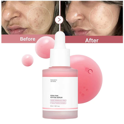 Peptide Collagen Face Serum, Skin Repair & Texture Smoothing Essence, Provides Deep Hydration & Radiance, Korean Beauty Serum