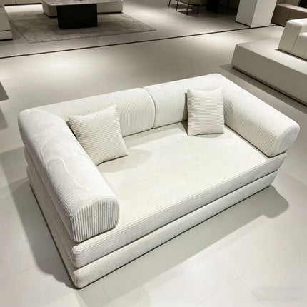150CM Modern Style Air Compression Fabric Flannel Deformable Modular Couch for Living Room Sectional Composable  Sofa Bed