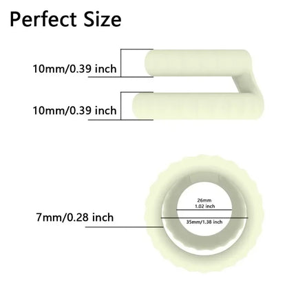 Cock Rings Silicone Ball Stretcher Delay Ejaculation TPE Penis Ring for Men Sex Toys Adjustable Semen Lock Ring SM Penis Sleeve