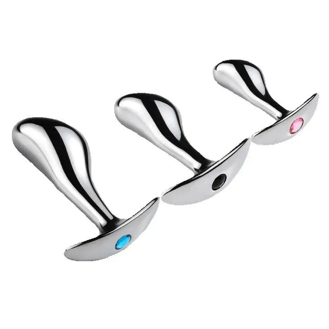 Metal Anal Plug P Spot Stimulator Prostate Massager Butt Plug Wearable Sex Toys for Men and Women Dropshipping
