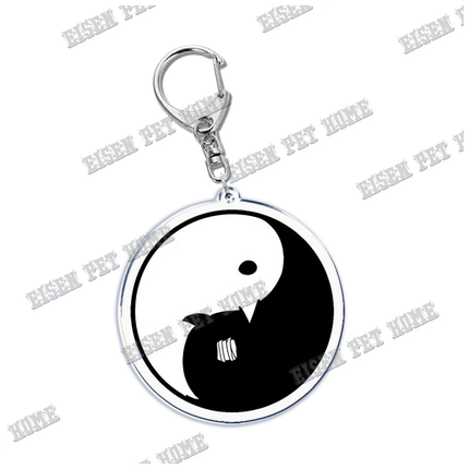 Goodnight Punpun Oyasumi Punpun Key Chain Keychains Ring for Accessories Bag Graffiti Pendant Keyring Jewelry Fans Gifts