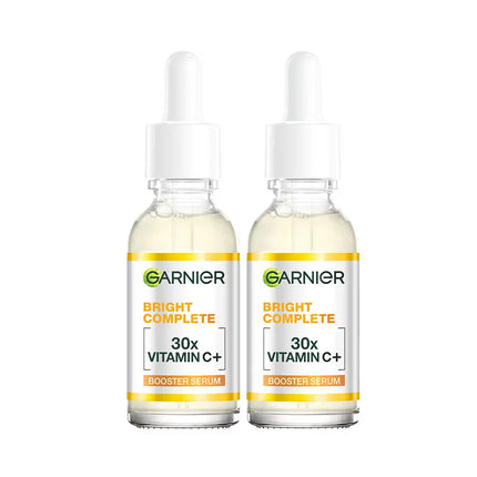 Garnier Bright Complete Vitamin C Booster Face Serum 30ml Facial Essence With 377 For Skin Radiance Even Texture Daily Care