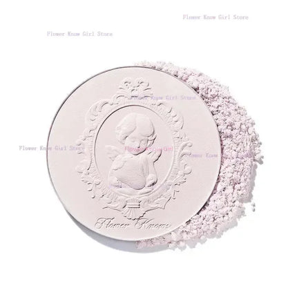 Flower knows Strawberry Cupid series Pressed Powder Matte Soft Focus Oil Control Holding Powder