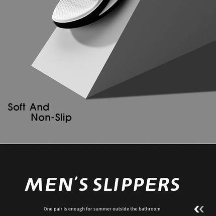 High Quality Men's Summer Fashion Thick Sole Sandals,Viral Beach Pool Slides,Non-Slip Bathroom Slippers,Trendy Male Sports Shoes