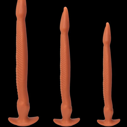 Eel Tentacle Anal Plug Super Long Anal Plug Soft Liquid Silicone Anal Dilator Women's Men's Anal Massage Adult Products