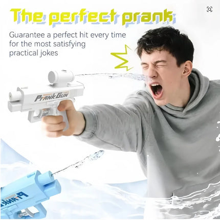 Two-Way Water Gun Prank Water Gun Toy Stress Relief Small Pistol Game Outdoor Indoor Adult Child Interaction Shoot Gift 2 Styl