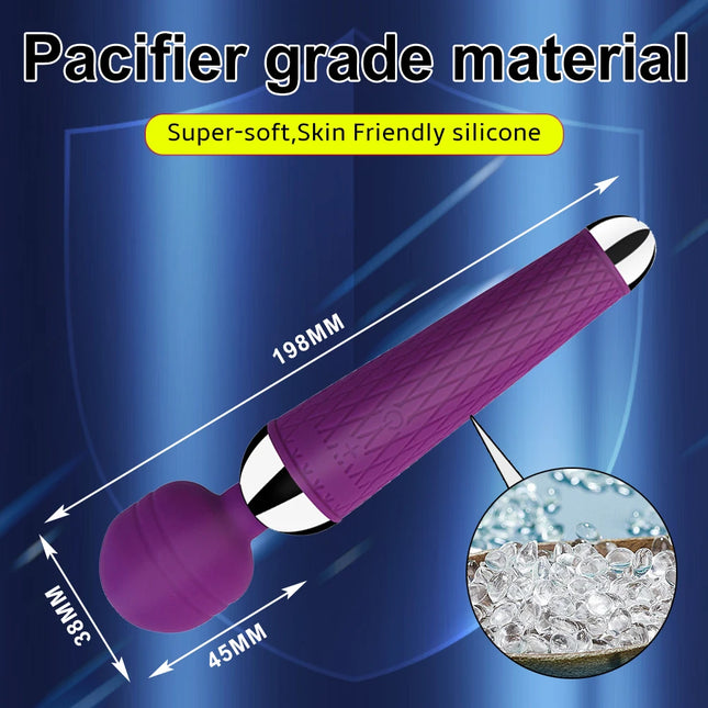 G-spot AV Vibrator for Women Dildo Magic Wand Anal Clitoris Stimulator Wireless Massager Female Masturbator Adult Sex Toys 18+
