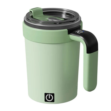 New cross-border intelligent temperature measurement magnetic automatic mixing cup electric portable coffee cup milkshake cup fi