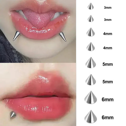 Self Adhesive Fake Lip Eyebrow Stickers Non Piercing Nose Ring Stickers Belly Button Nails  Reusable Body Earring Studs Stickers