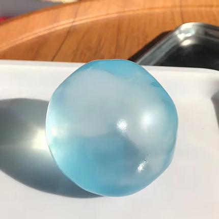 Moldable Squishy Pearl Coconut Oil Squeeze Toy Moldable Stress Ball Squishy Toy Slow Rising Decompression Sensory Toy for Adult